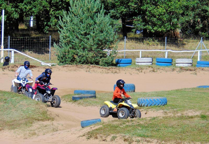 Mini Quad Per Bambini A Benzina 50cc - Verde